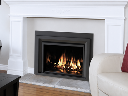IronStrike MPI34CD-B Contemporary Madison Park 34 Gas Fireplace Insert with Electronic Ignition