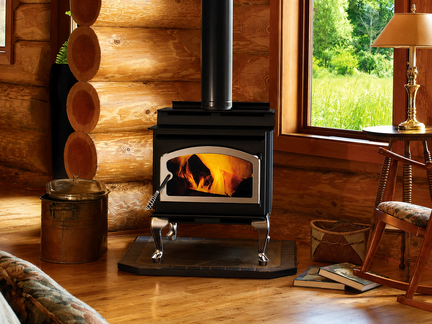 IronStrike S210AGLS Freestanding EPA Certified Performer S210 GL Wood Stove