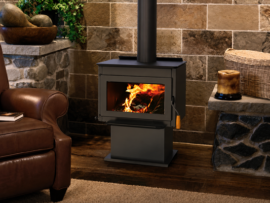 IronStrike T160GL Freestanding EPA Certified Tahoma 1600 GL Wood Stove