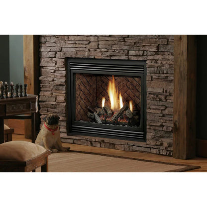 Kingsman 42" Natural Gas Direct Vent Fireplace Zero Clearance Millivolt Control