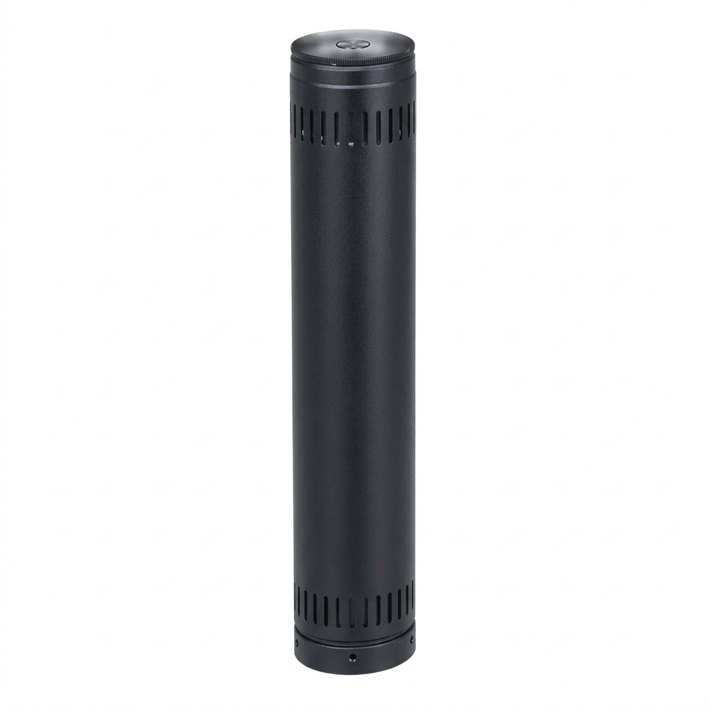 Kingsman FDV12P 7" x 12" Black Chimney Pipe