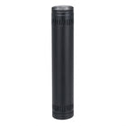 Kingsman FDV24P 7" x 24" Black Chimney Pipe