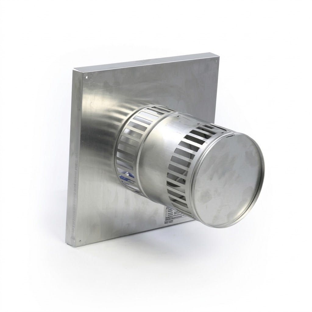 Kingsman FDVHT 4/7" Horizontal Round Vent Termination