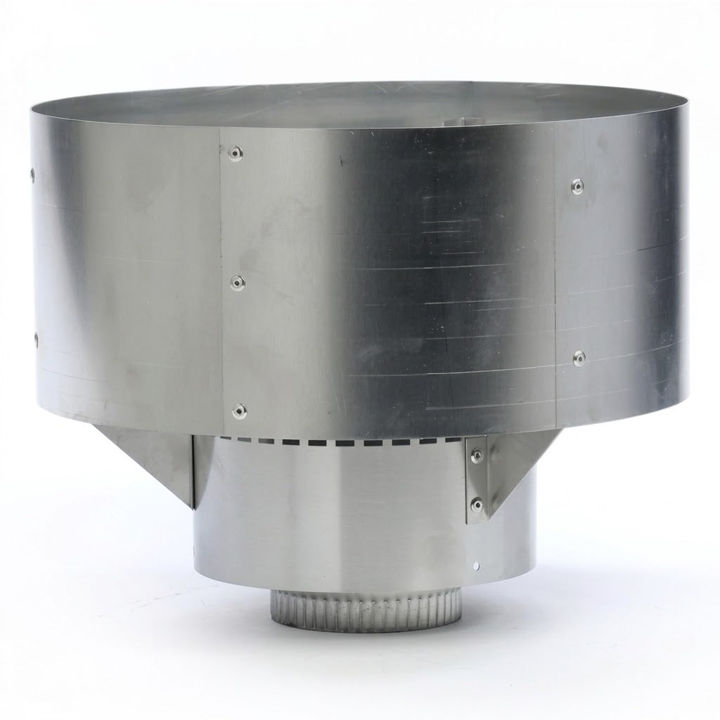 Kingsman FDVVT40 Convertible Vertical Vent Termination for 4/7" Venting