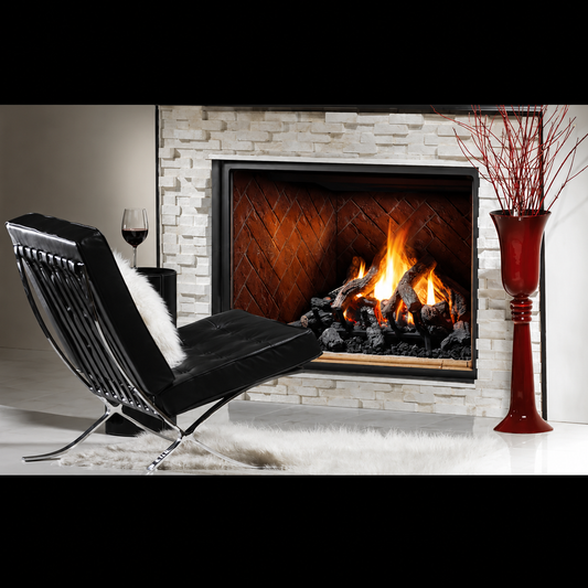 Kingsman HBZDV4736 47" Zero Clearance Direct Vent Gas Fireplace