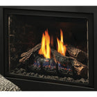 Kingsman I26CVPF1BL 35" x 25" Black Clean View Slim Picture Frame Front for IDV26 Fireplace Insert