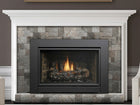 Kingsman I34CV1BL 35" Black Clean View Kit With Safety Screen for IDV34 Fireplace Insert
