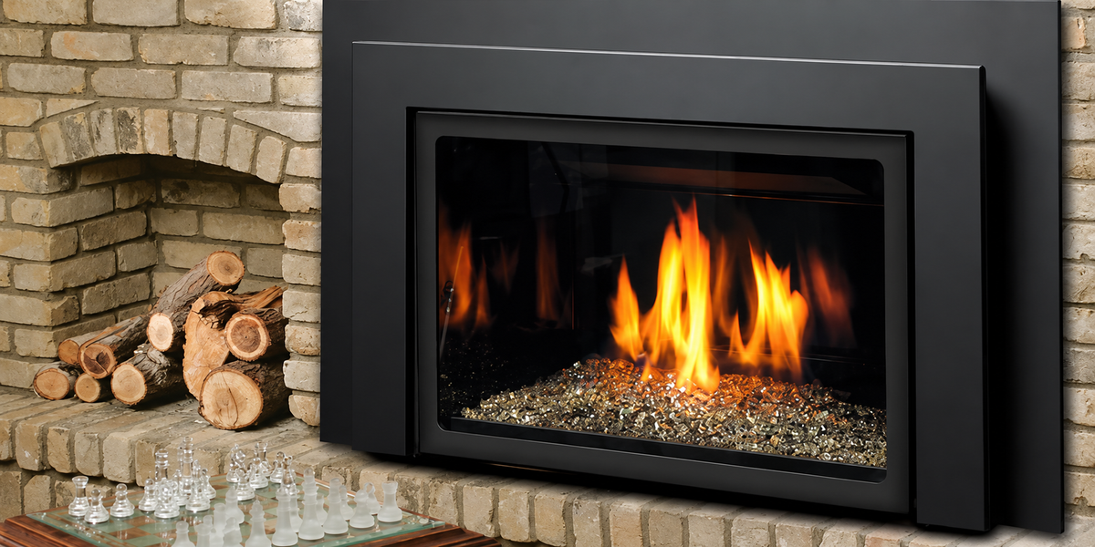 Kingsman IDV26 33" Direct Vent Gas Fireplace Insert