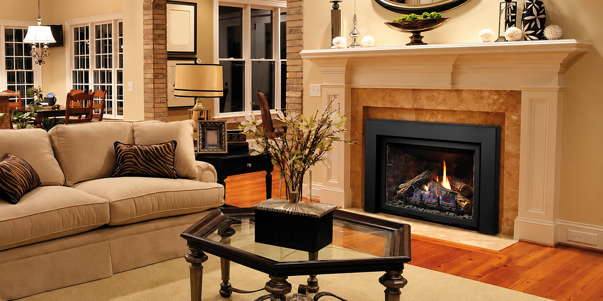 Kingsman IDV26 33" Direct Vent Gas Fireplace Insert