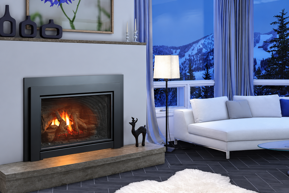 Kingsman IDV44 33" Direct Vent Gas Fireplace Insert