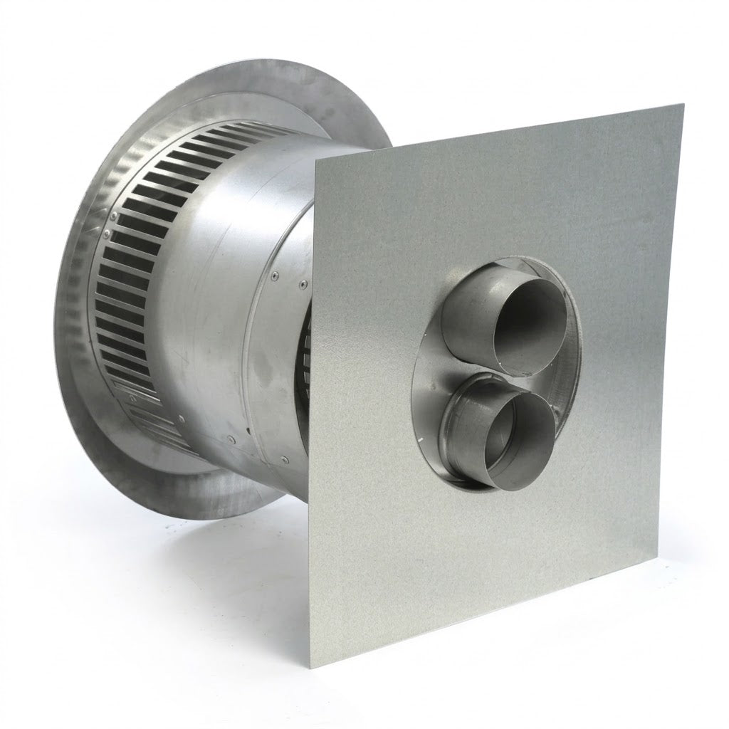 Kingsman IDVVT36 3/3" Vertical Vent Termination for IDV24/26/34 Fireplace Inserts
