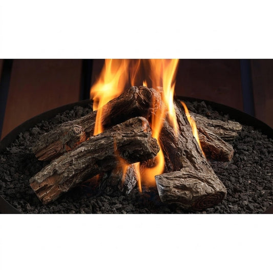 Kingsman LOGC86 5-Piece Cast Oak Log Set for FP2085/FP2785 Fire Pit