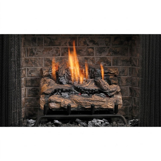 Kingsman LOGF18 18" Fiber Split Oak Vented/Vent Free Log Set