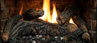 Kingsman LOGF24OAK Fiber Split Oak Log Set for IDV24 Direct Vent Fireplace Insert