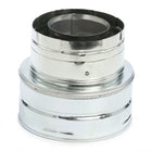 Kingsman PVA5835 DuraVent Power Vent Fireplace Flue 5x8-Inch to 3x5-Inch Reducer Adapter