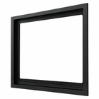 Kingsman ZCV39S2PFBL 36" x 32" Picture Frame Surround for Direct Vent/Vent Free Fireplace
