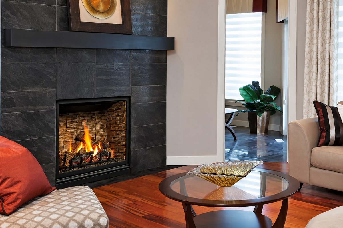 Kingsman ZCV39 39" Zero Clearance Direct Vent Gas Fireplace