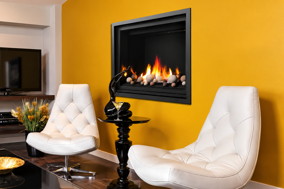 Kingsman ZCV39 39" Zero Clearance Direct Vent Gas Fireplace