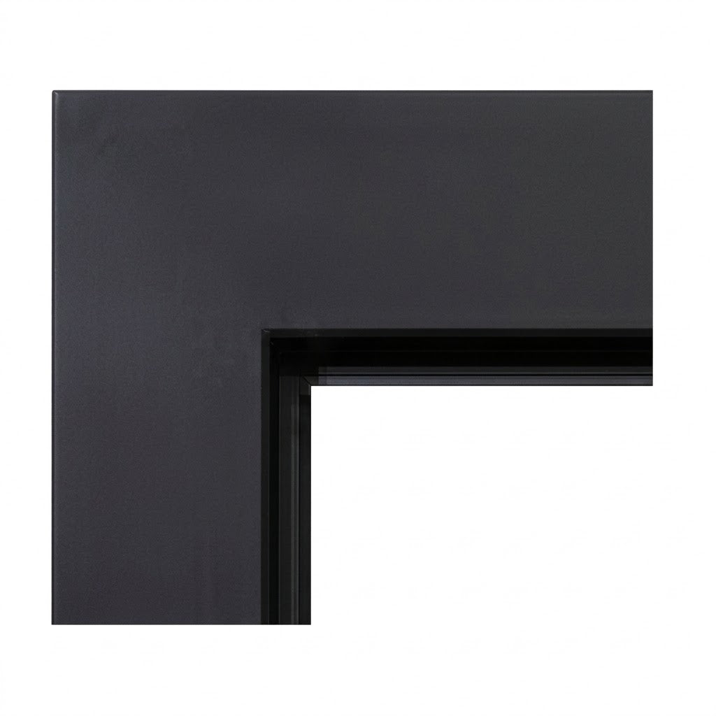 Kingsman ZCV47S1BL 50" x 43" Hearth Mount Surround for ZVFCV47 Vent Free Firebox