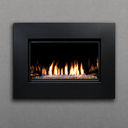 Kingsman ZCVRB3622 36" Zero Clearance Clean Face Direct Vent Linear Gas Fireplace