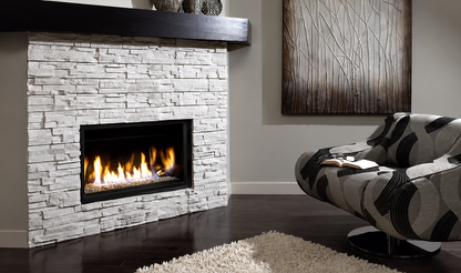 Kingsman ZCVRB3622 36" Zero Clearance Linear Clean Face Direct Vent Gas Fireplace