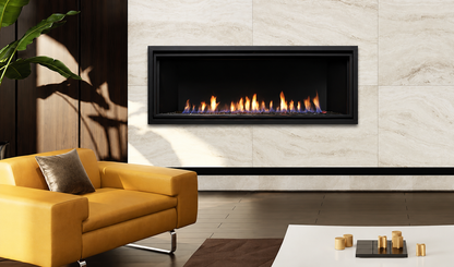 Kingsman ZCVRB60 60" Zero Clearance Direct Vent Linear Gas Fireplace