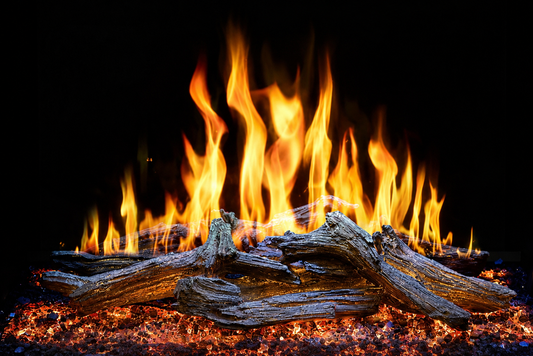 Modern Flames Orion Traditional OR30-TRAD 30" Built-In Electric Fireplace Insert with TruWood Log Set