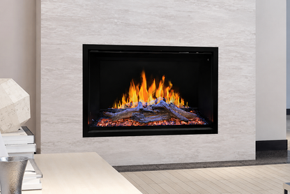 Modern Flames Orion Traditional OR36-TRAD 36" Built-In Electric Fireplace Insert with TruWood Log Set