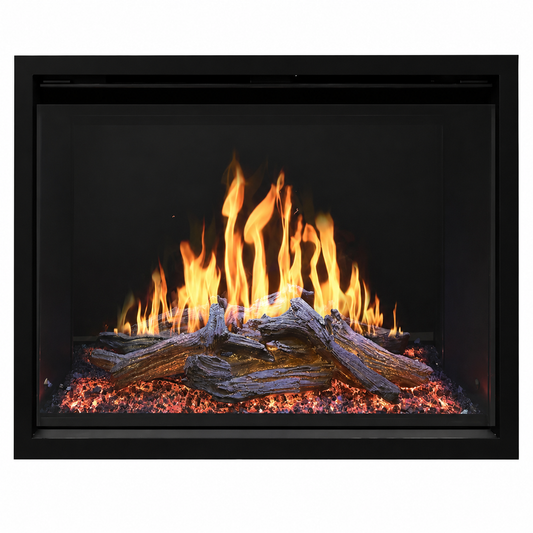 Modern Flames Orion Traditional OR54-TRAD 54" Built-In Electric Fireplace Insert with TruWood Log Set