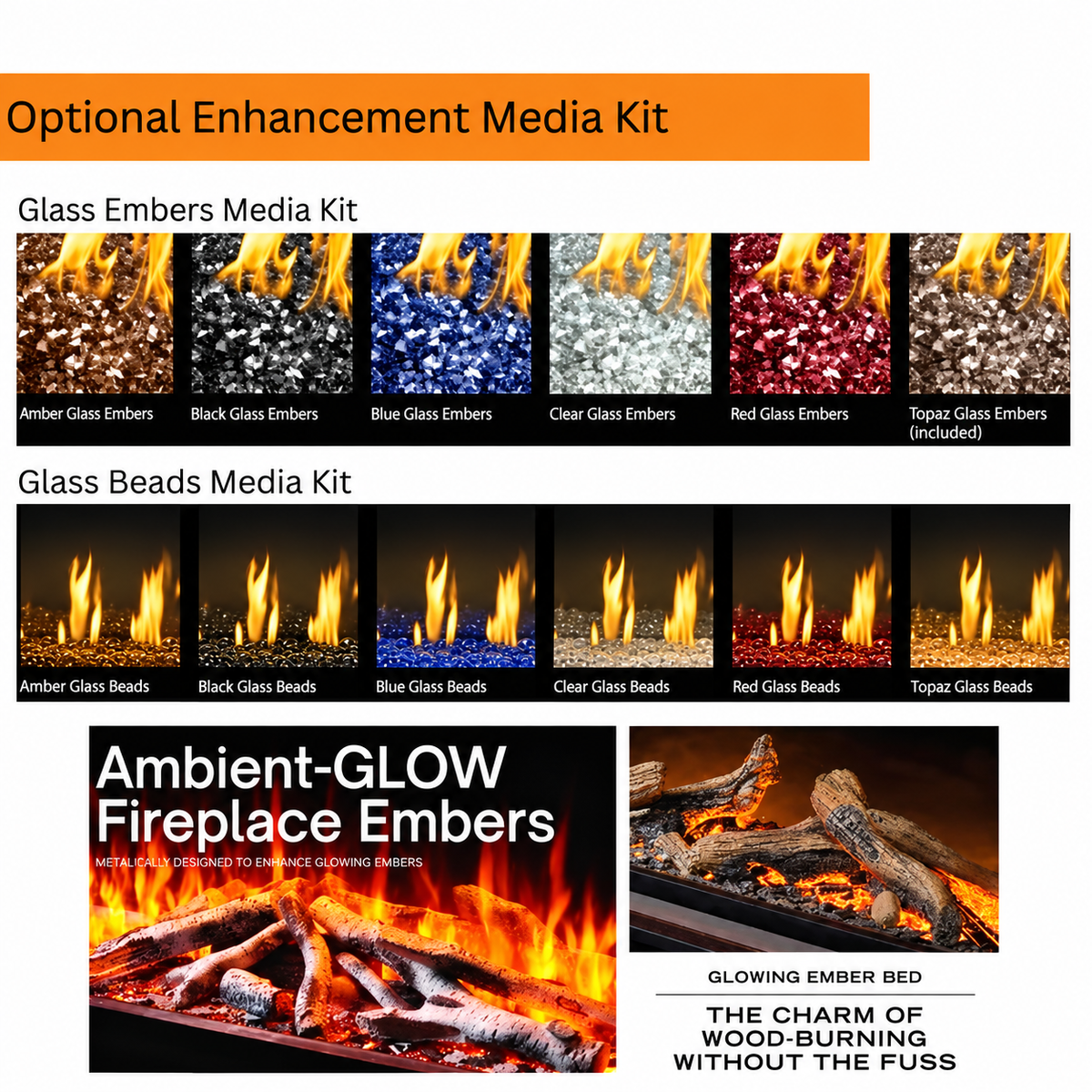 Napoleon Ascent Multi-View 43" Direct Vent Peninsula Gas Fireplace with Electronic Ignition 
