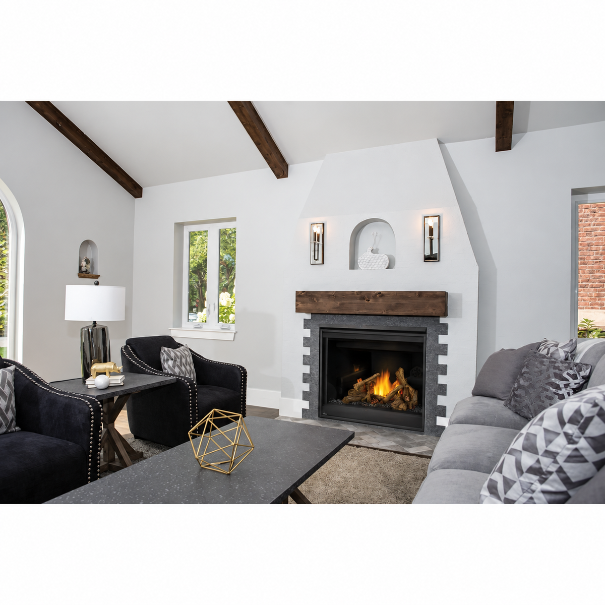 Napoleon B42 Ascent 42" Direct Vent Gas Fireplace 22,000 BTU