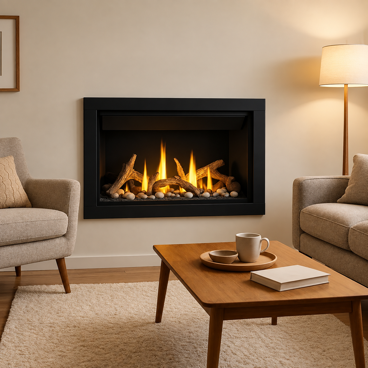 Napoleon BL36 Ascent 36" Linear Direct Vent Gas Fireplace with Electronic Ignition