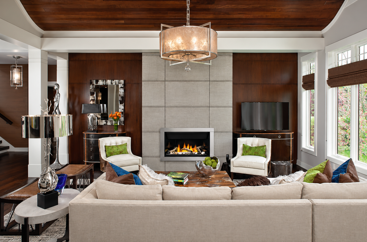 Napoleon BL36 Ascent 36" Linear Direct Vent Gas Fireplace with Electronic Ignition