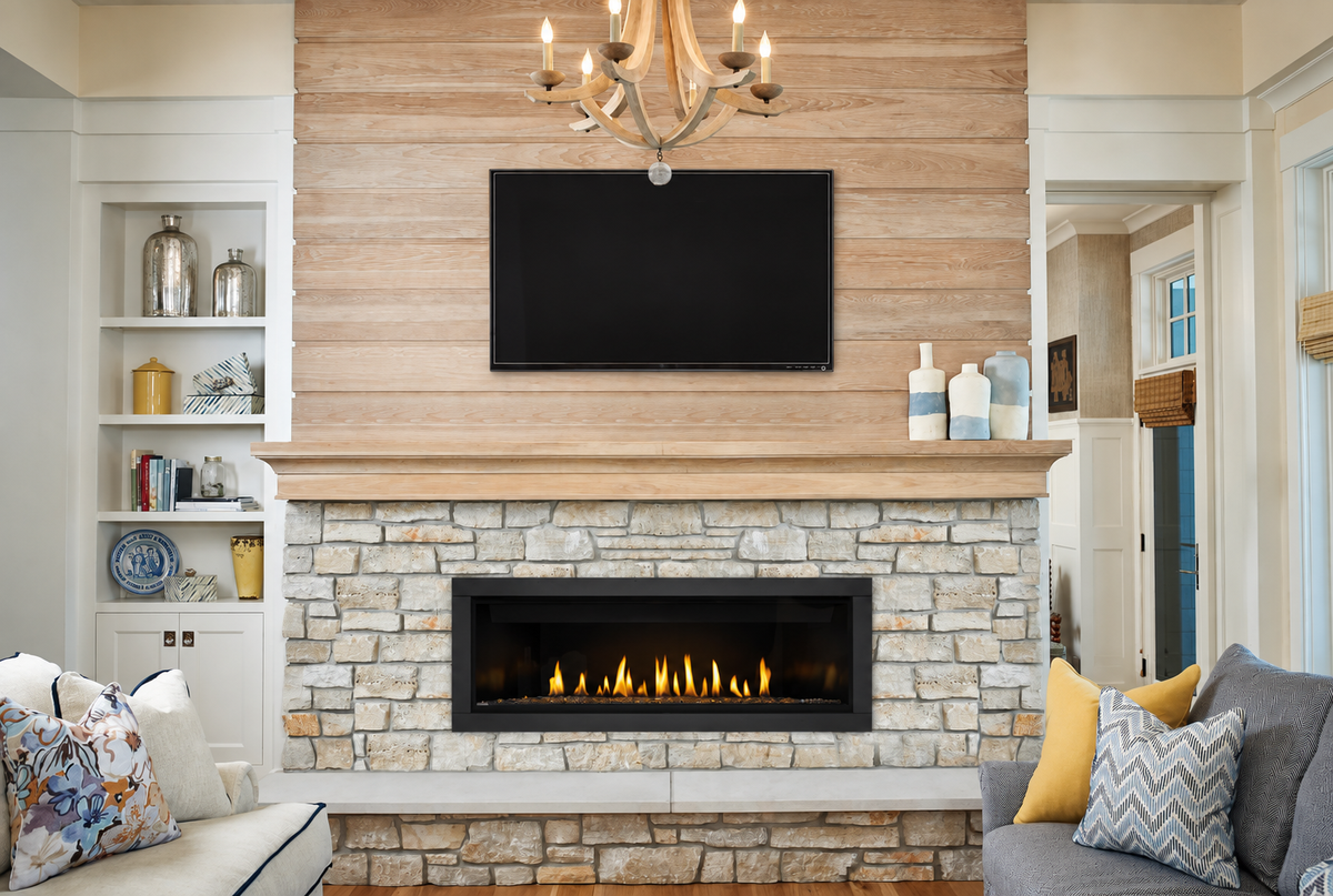 Napoleon BL56 Ascent 56" Linear Direct Vent Gas Fireplace with Electronic Ignition