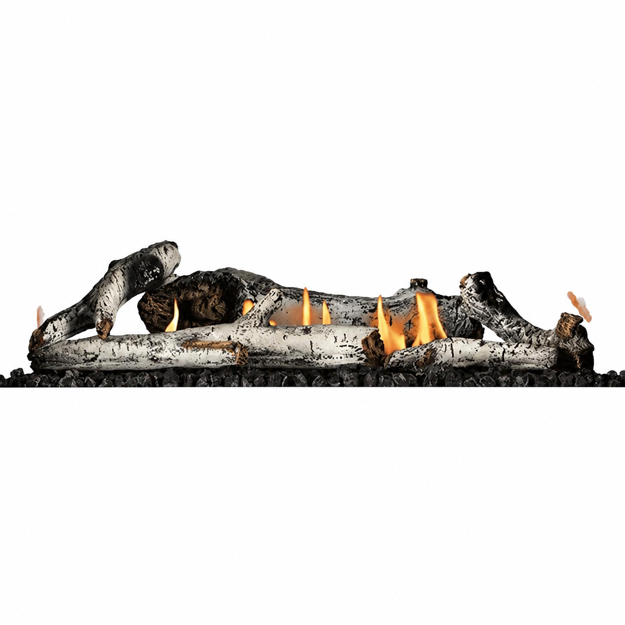 Napoleon BLKBLP42 Standard Birch Log Set for 42" Direct Vent Ascent Linear Premium Fireplace