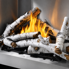 Napoleon BLKRS42 High-Definition Birch Log Set for 42" Riverside Outdoor Fireplace