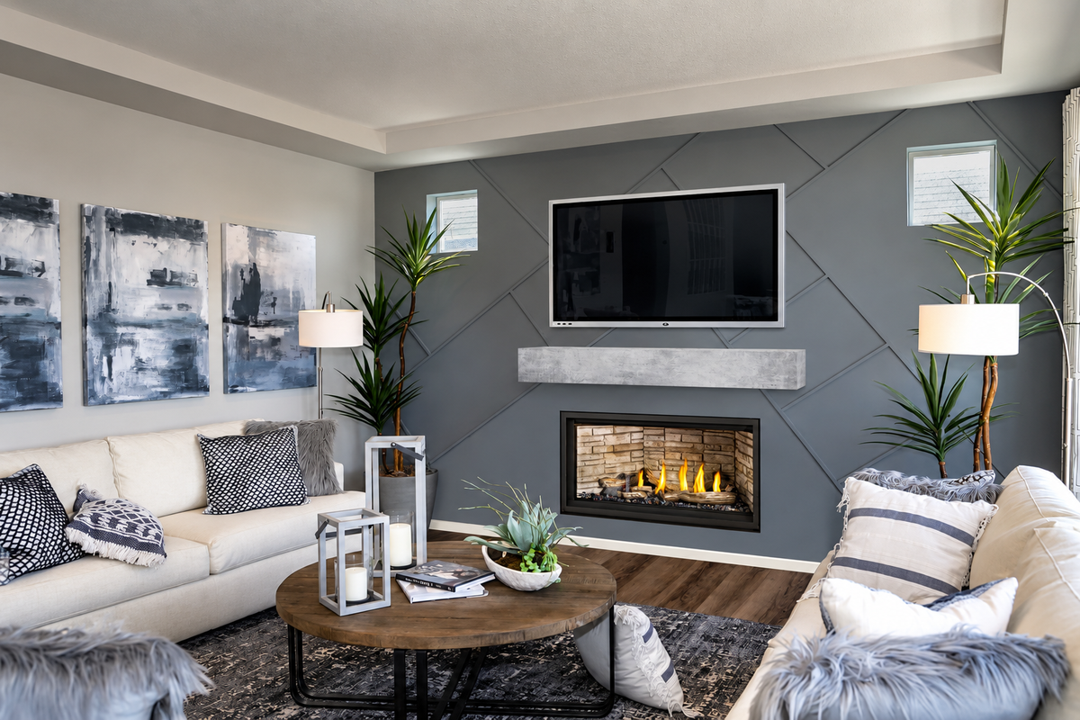 Napoleon BLX42 Ascent Linear Premium 42" Built-in Direct Vent Gas Fireplace
