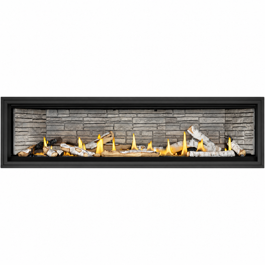 Napoleon BLX76 Ascent Linear Premium 76" Built-in Direct Vent Gas Fireplace