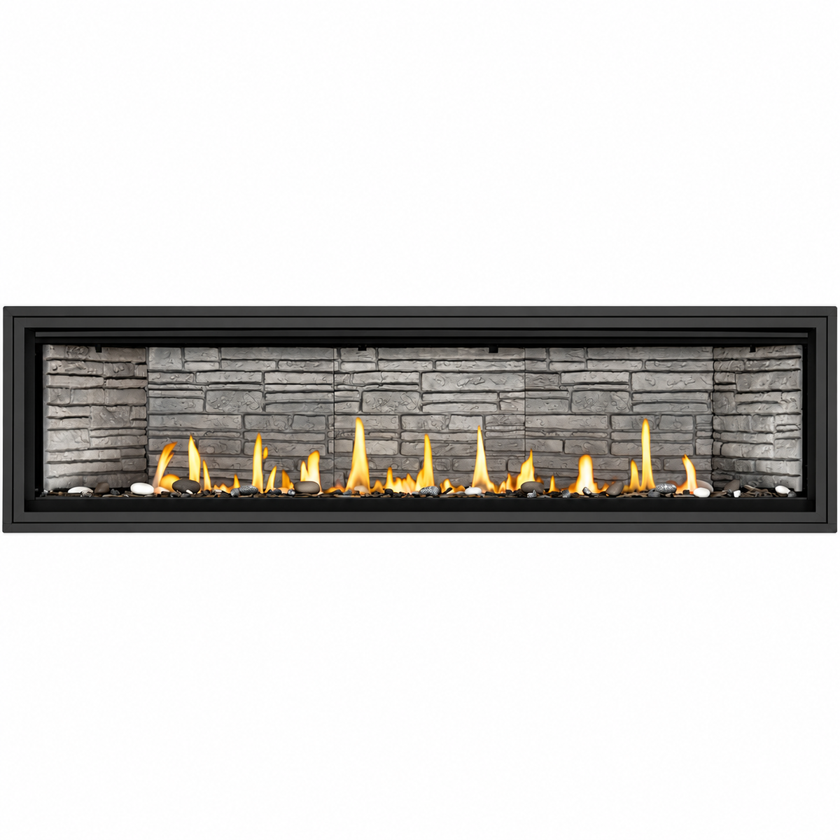 Napoleon BLX76 Ascent Linear Premium 76" Built-in Direct Vent Gas Fireplace