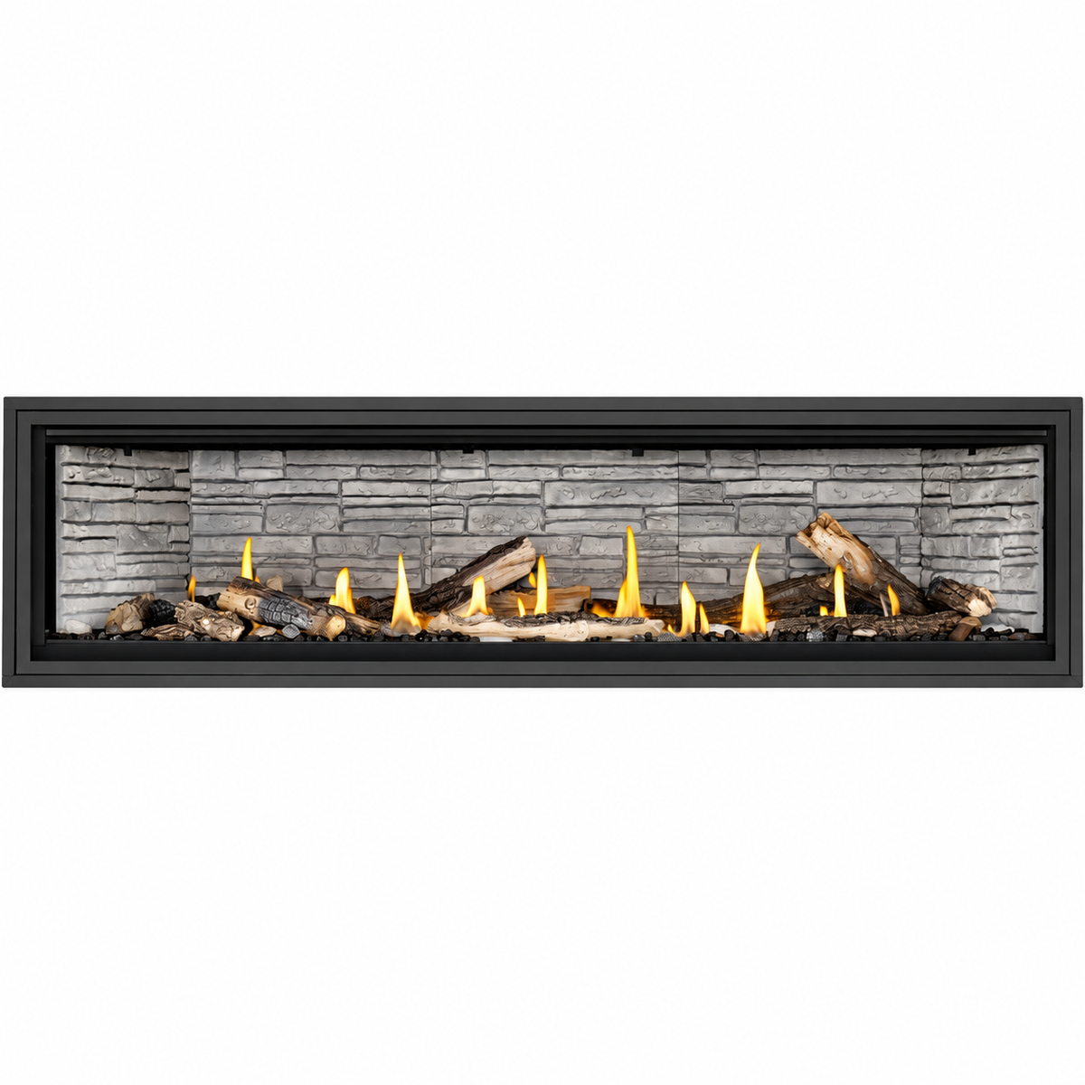 Napoleon BLX76 Ascent Linear Premium 76" Built-in Direct Vent Gas Fireplace