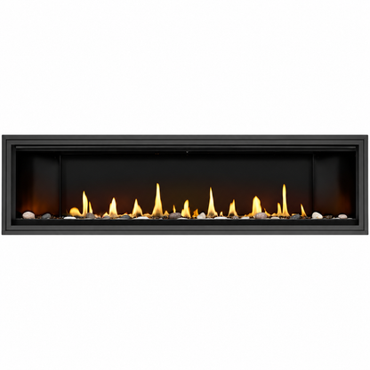 Napoleon BLX76 Ascent Linear Premium 76" Built-in Direct Vent Gas Fireplace