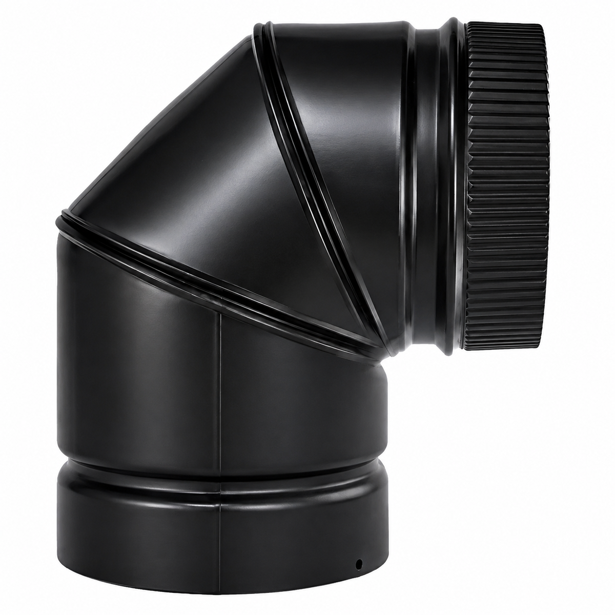 Napoleon BM6745 6"/7" 45/90 Degree Black Elbow