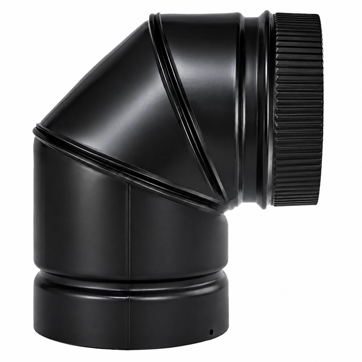 Napoleon BM6790 6"/7" 45/90 Degree Black Elbow