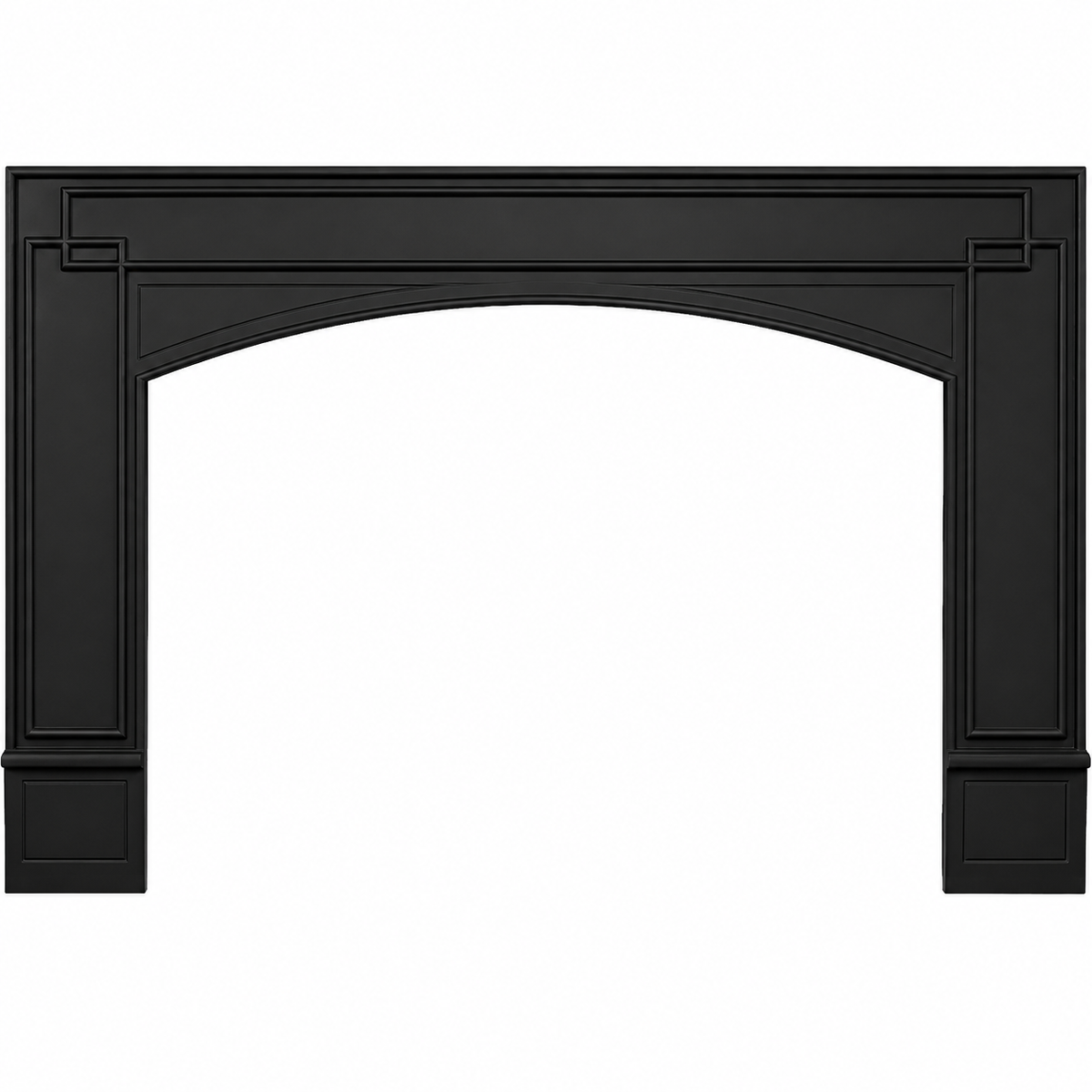 Napoleon CISI3BK Black Cast Iron Surround for Oakville Fireplace Inserts