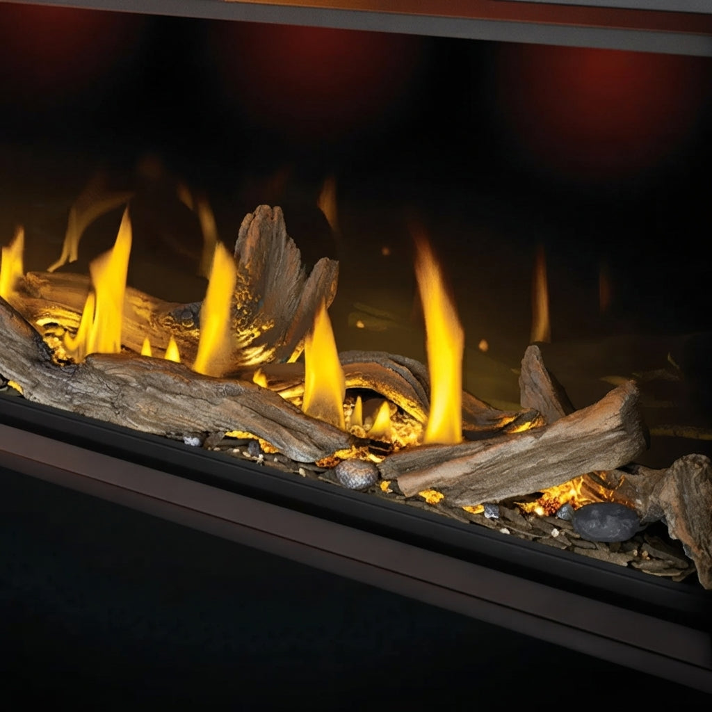 Napoleon DLKTLV74 High Definition Driftwood Log Set for 74" Direct Vent Gas Fireplaces