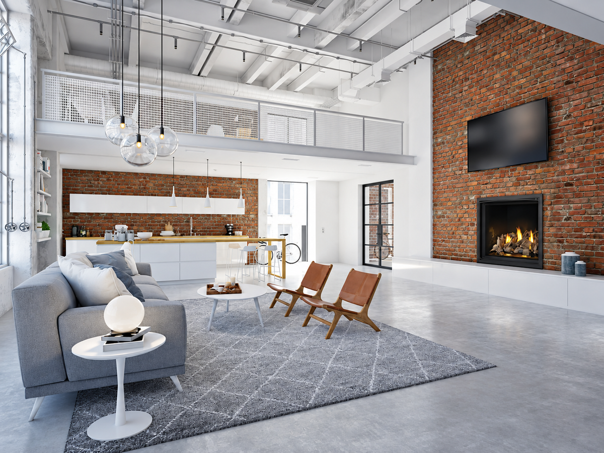 Napoleon EX42 Elevation X 42" Direct Vent Gas Fireplace with Electronic Ignition