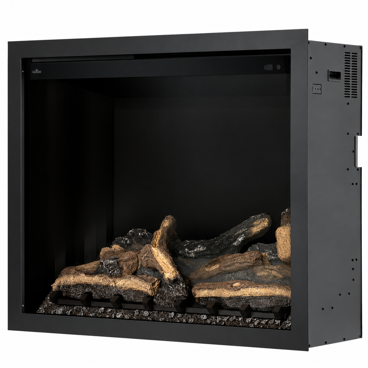 Napoleon Elevation X 42" Built-in Electric Fireplace with Oak Logs and Remote Control