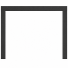 Napoleon FTD42BK Optional Fronts and Trims for Ascent Deep Series Gas Fireplace