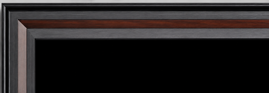 Napoleon FTLV62BK 5/8" Black 4-Sided Finishing Trim for 62" Single Sided Vector Fireplace