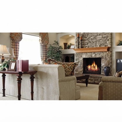 Napoleon GL18NE Fiberglow 18" Vented Natural Gas Log Set With Electronic Ignition